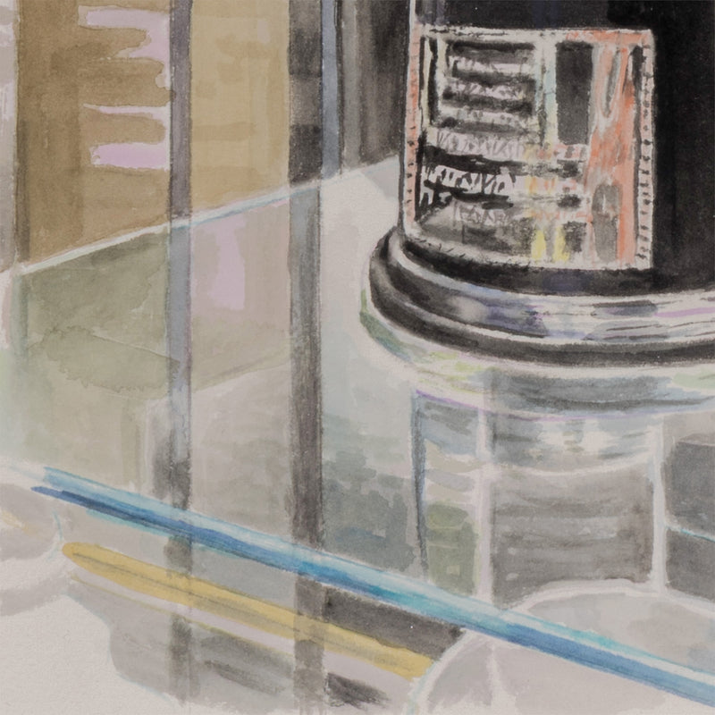 JOANNE TOD "THE ORIGINAL STANLEY CUP" WATERCOLOR, 2025