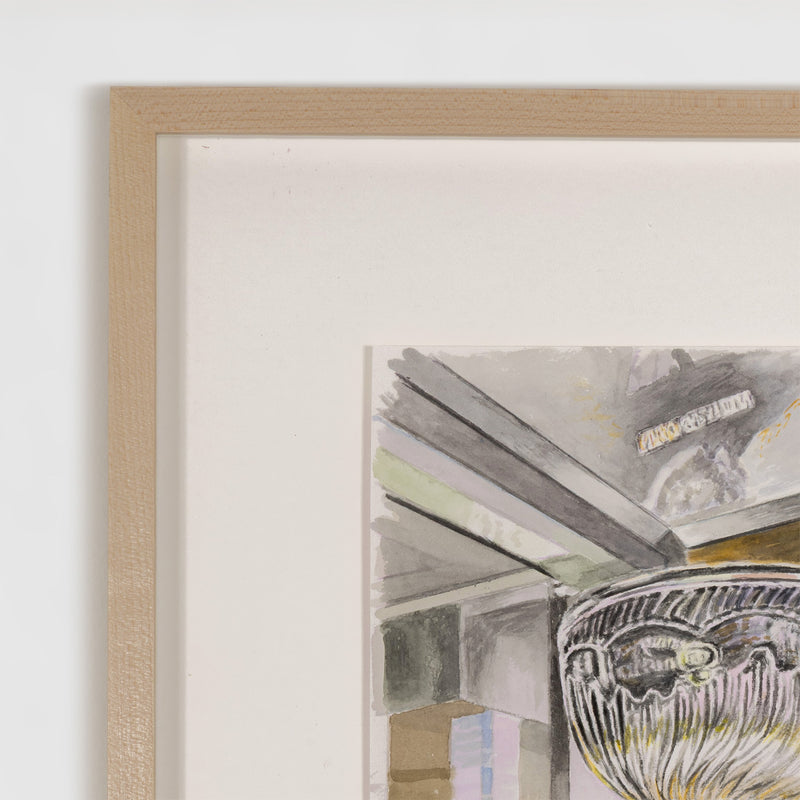 JOANNE TOD "THE ORIGINAL STANLEY CUP" WATERCOLOR, 2025