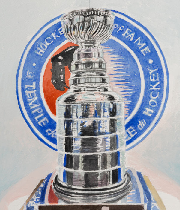 JOANNE TOD "STANLEY CUP" WATERCOLOR, 2025