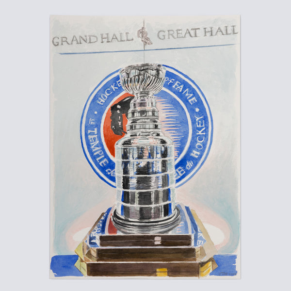 JOANNE TOD "STANLEY CUP" WATERCOLOR, 2025