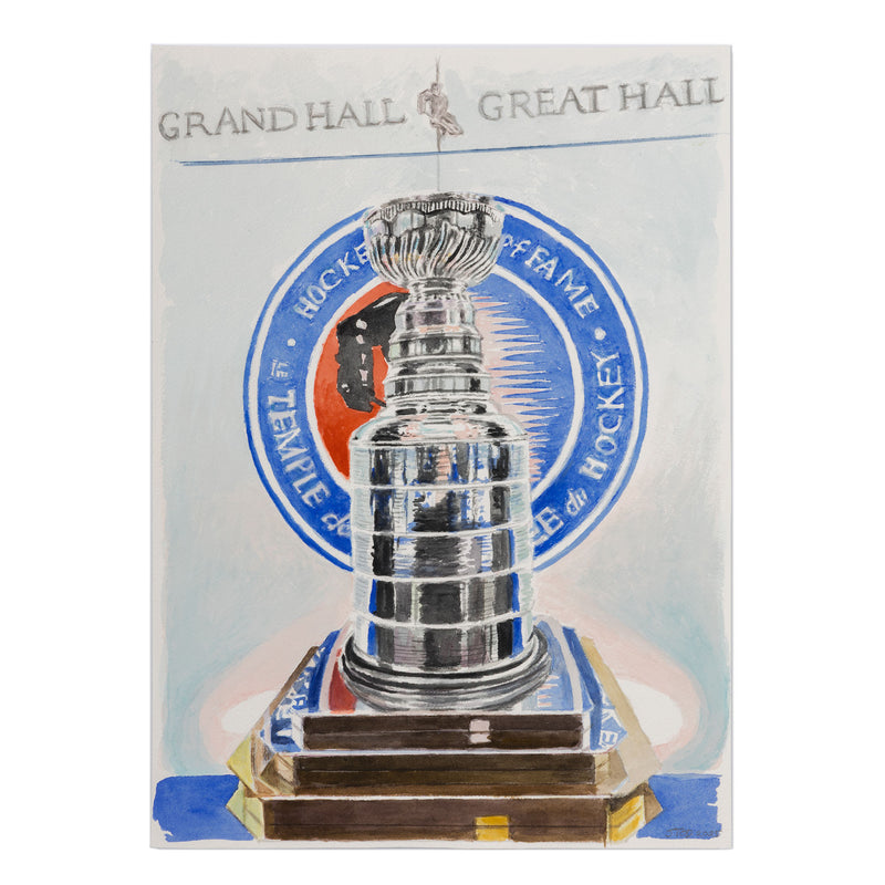 JOANNE TOD "STANLEY CUP" WATERCOLOR, 2025
