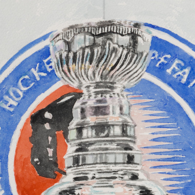 JOANNE TOD "STANLEY CUP" WATERCOLOR, 2025