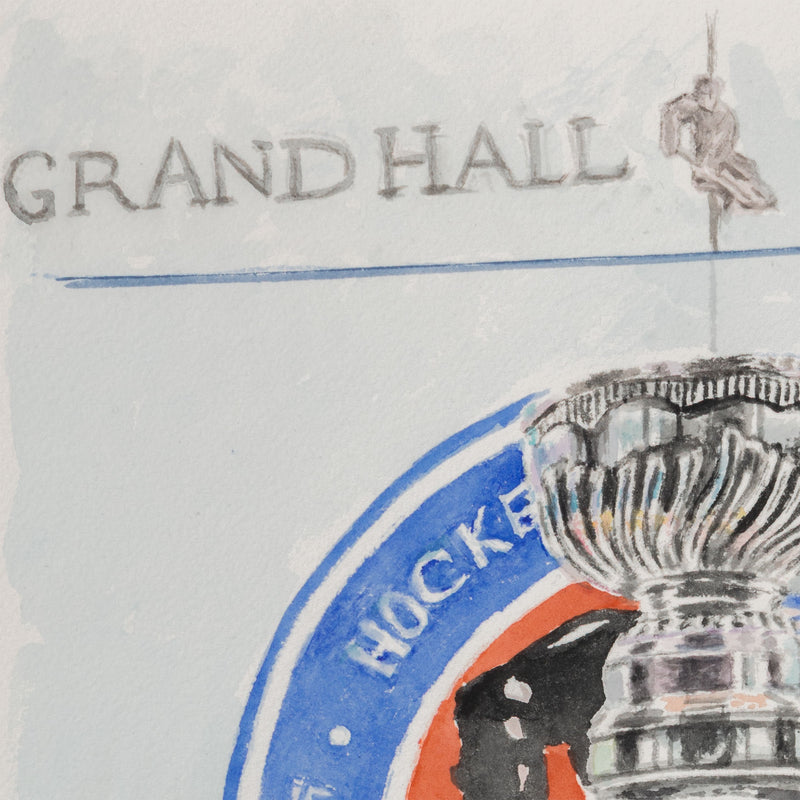 JOANNE TOD "STANLEY CUP" WATERCOLOR, 2025