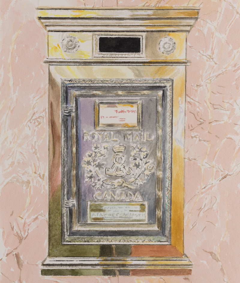 JOANNE TOD "YONGE ST" WATERCOLOR, 2025