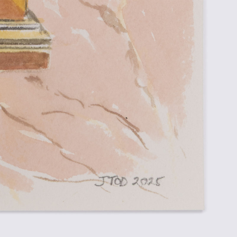 JOANNE TOD "YONGE ST" WATERCOLOR, 2025