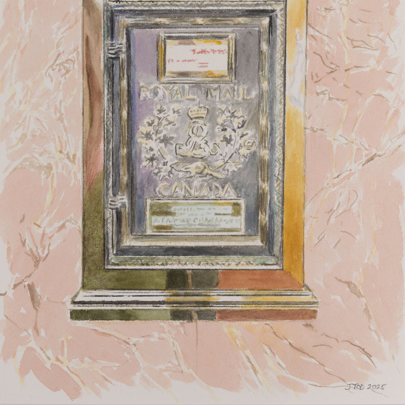 JOANNE TOD "YONGE ST" WATERCOLOR, 2025