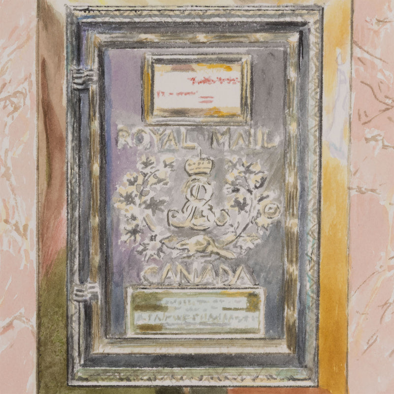 JOANNE TOD "YONGE ST" WATERCOLOR, 2025