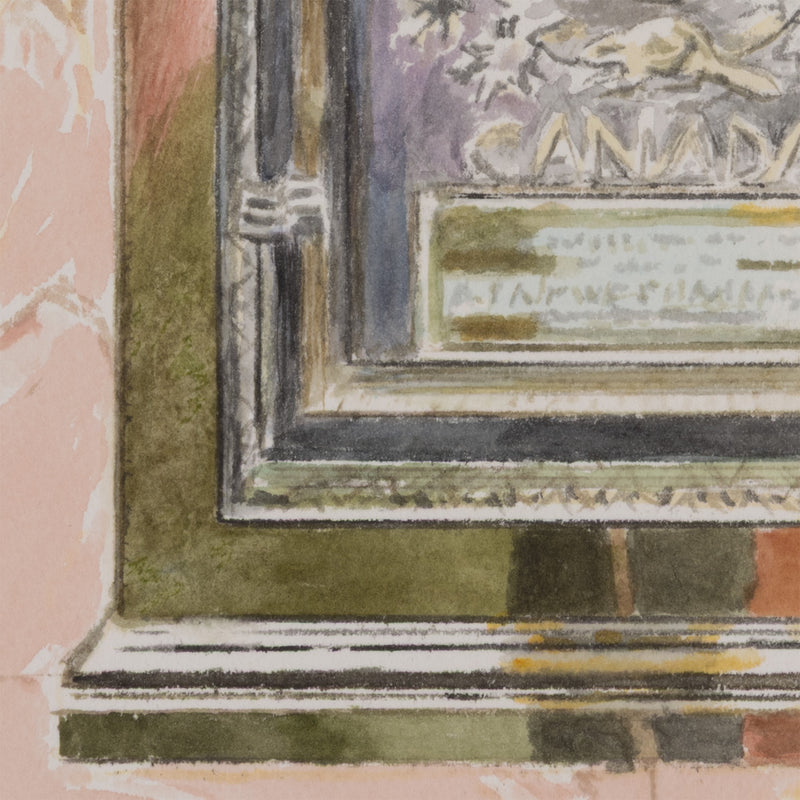 JOANNE TOD "YONGE ST" WATERCOLOR, 2025
