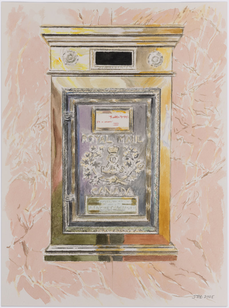 JOANNE TOD "YONGE ST" WATERCOLOR, 2025