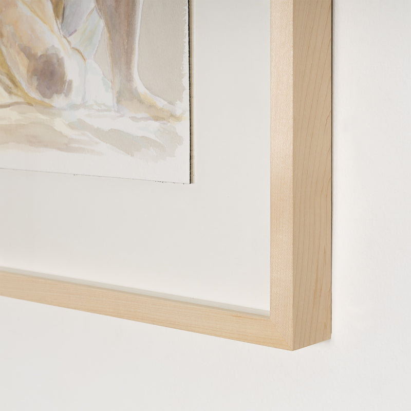 JOANNE TOD "GREEK STATUE" WATERCOLOR, 2020