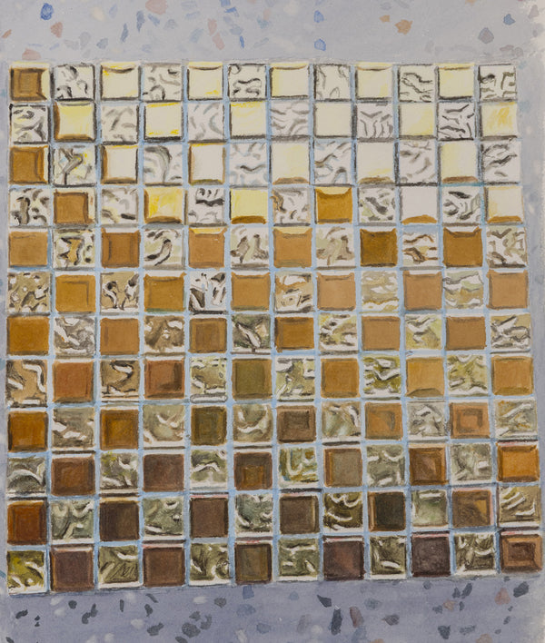 JOANNE TOD "TERRAZZO TILES" WATERCOLOR, 2025