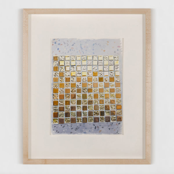 JOANNE TOD "TERRAZZO TILES" WATERCOLOR, 2025