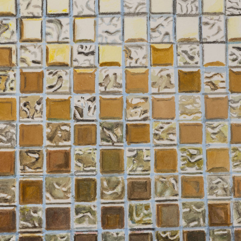 JOANNE TOD "TERRAZZO TILES" WATERCOLOR, 2025