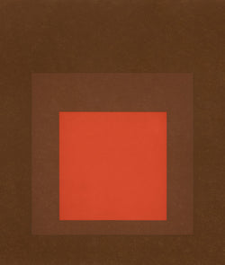 Famous mid-century American artist Josef Albers "Homage to the Square" 1964