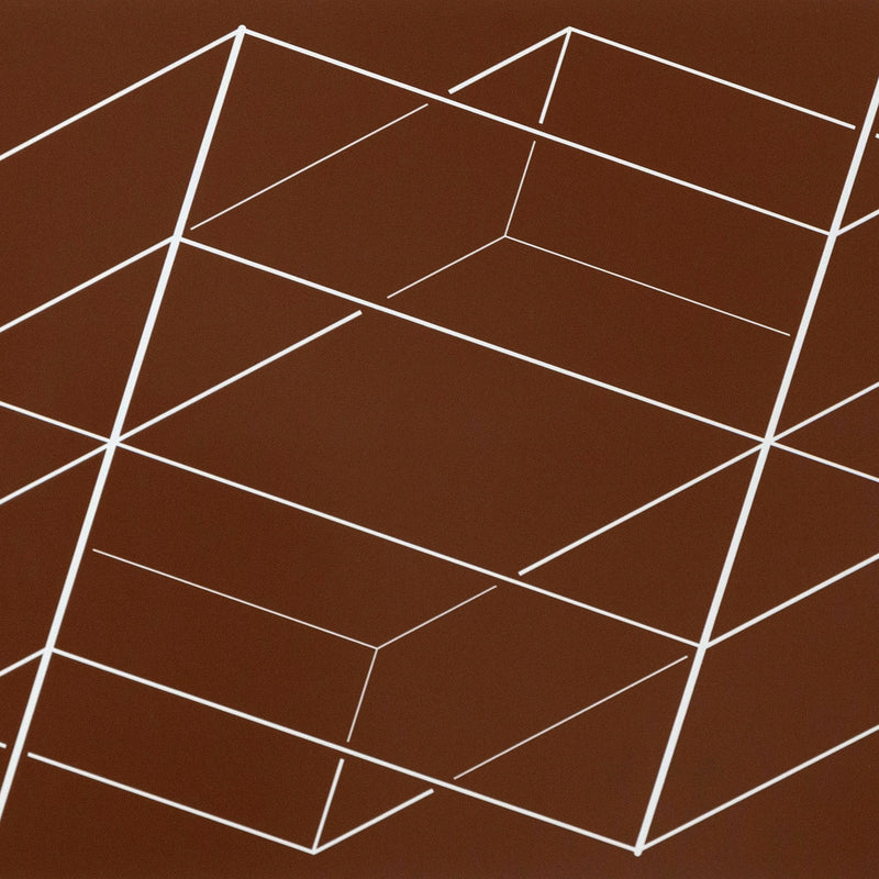 Geometric Lines and Minimalism: Albers' "Bands/Posts - P1, F3, I2". 