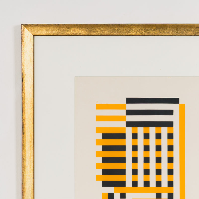 JOSEF ALBERS "EA" SCREENPRINT, 1973