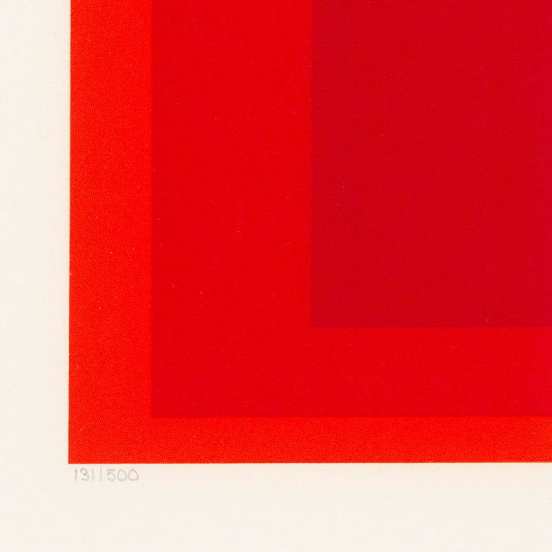 JOSEF ALBERS "EITHER/OR" SERIGRAPH, 1973