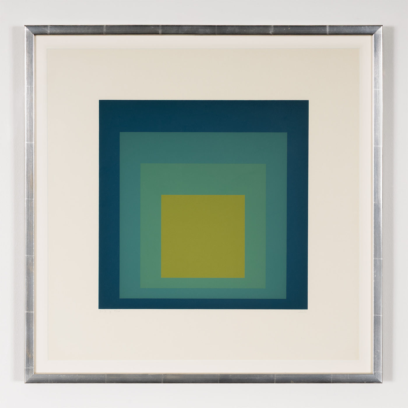 ヨゼフ・アルバース Josef Albers シルクスクリーン Interaction