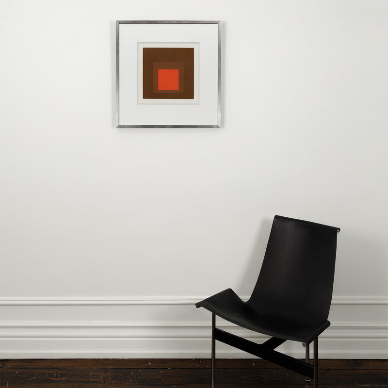 Famous mid-century American artist Josef Albers "Homage to the Square" 1964