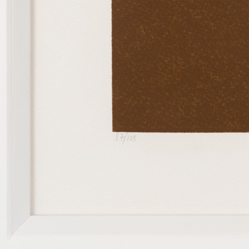 Famous mid-century American artist Josef Albers "Homage to the Square" 1964
