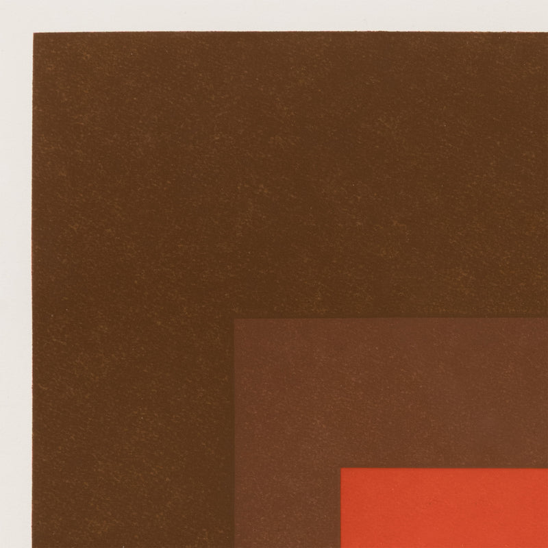 Famous mid-century American artist Josef Albers "Homage to the Square" 1964