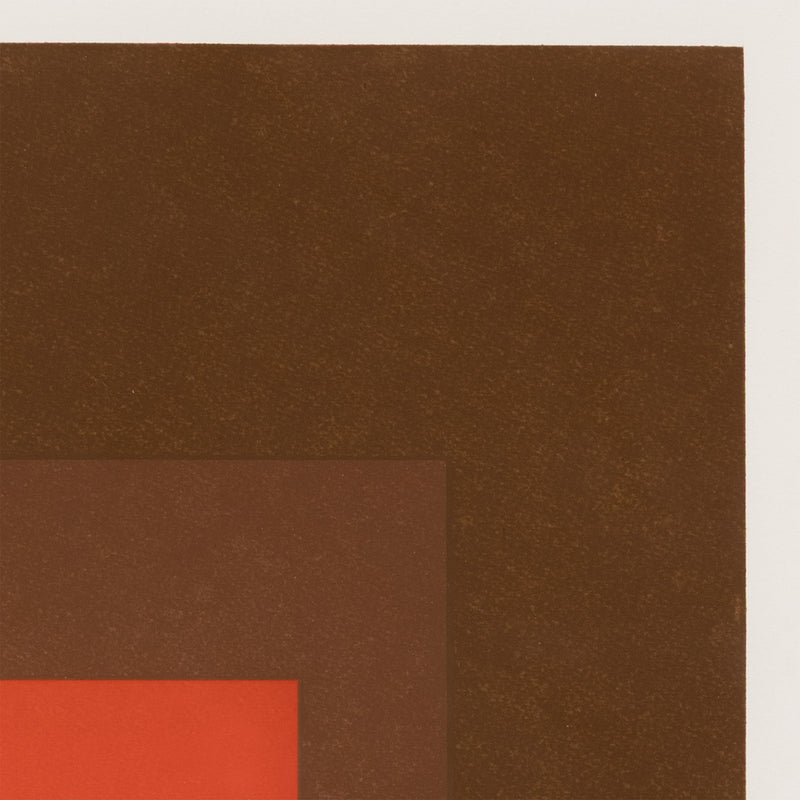 Famous mid-century American artist Josef Albers "Homage to the Square" 1964