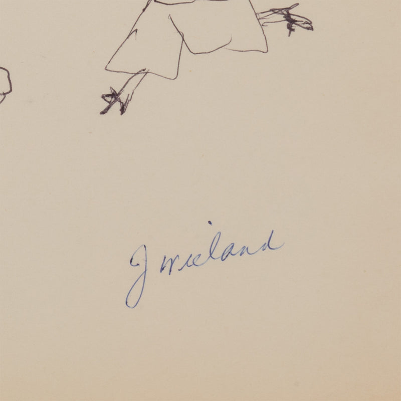 JOYCE WIELAND "SUPER 8" DRAWING