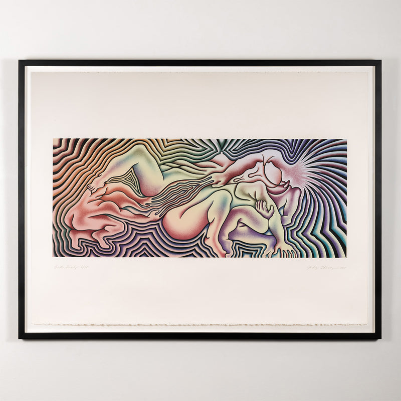 judy chicago the birth trinity the birth project 1980s 1985 feminist art feminist artist iconic feminism american psychedellic artwork print limited edition multiple portfolio women artists 