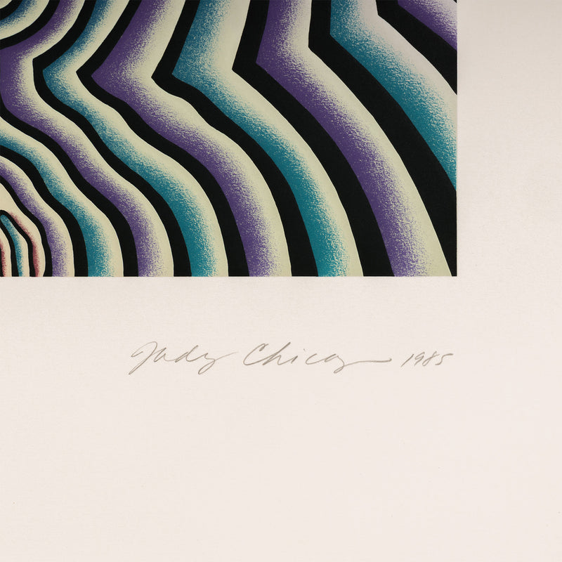 judy chicago the birth trinity the birth project 1980s 1985 feminist art feminist artist iconic feminism american psychedellic artwork print limited edition multiple portfolio women artists 