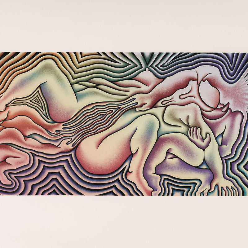 judy chicago the birth trinity the birth project 1980s 1985 feminist art feminist artist iconic feminism american psychedellic artwork print limited edition multiple portfolio women artists 