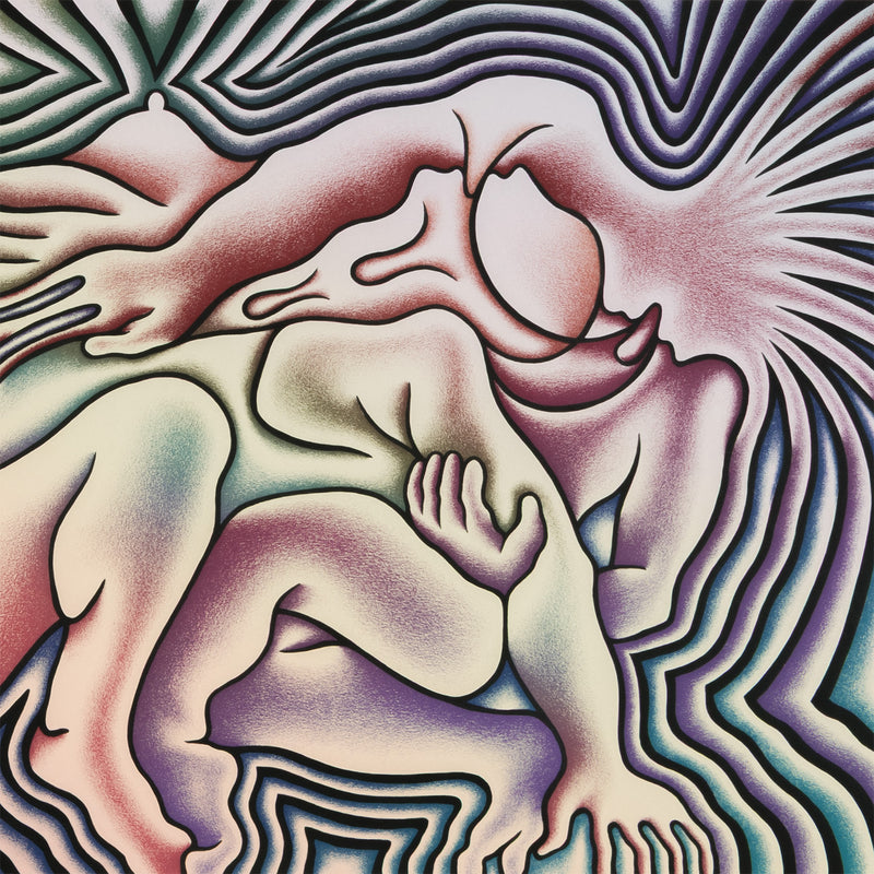 judy chicago the birth trinity the birth project 1980s 1985 feminist art feminist artist iconic feminism american psychedellic artwork print limited edition multiple portfolio women artists 