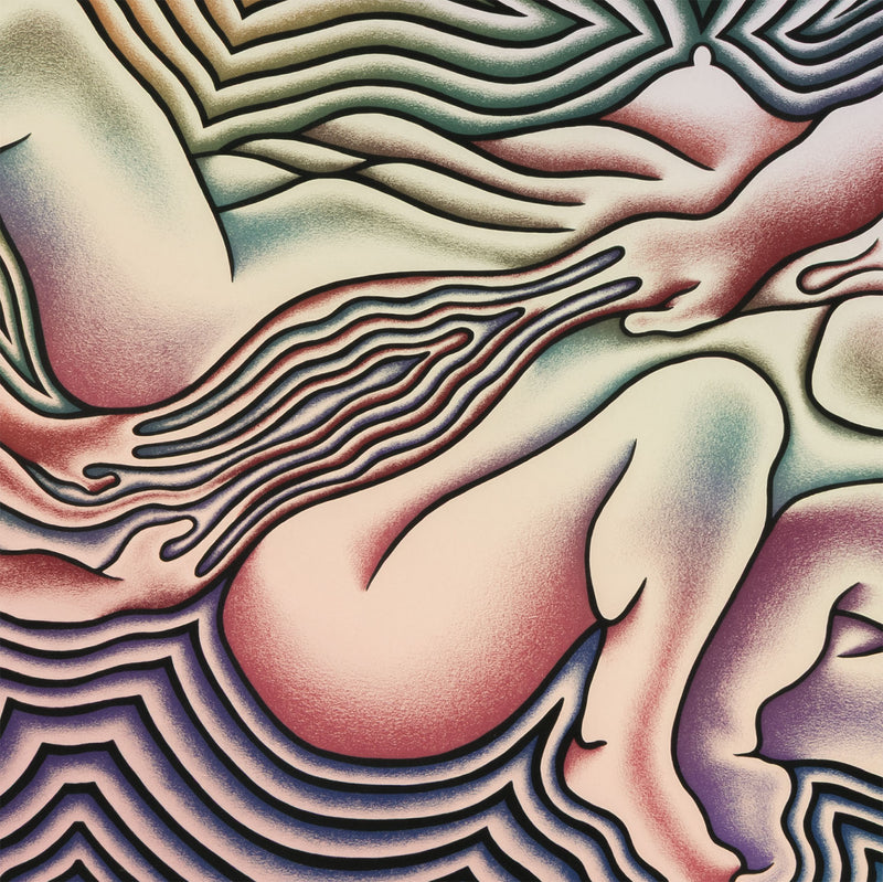 judy chicago the birth trinity the birth project 1980s 1985 feminist art feminist artist iconic feminism american psychedellic artwork print limited edition multiple portfolio women artists 