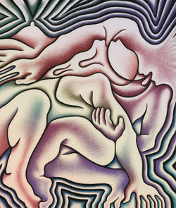 judy chicago the birth trinity the birth project 1980s 1985 feminist art feminist artist iconic feminism american psychedellic artwork print limited edition multiple portfolio women artists 