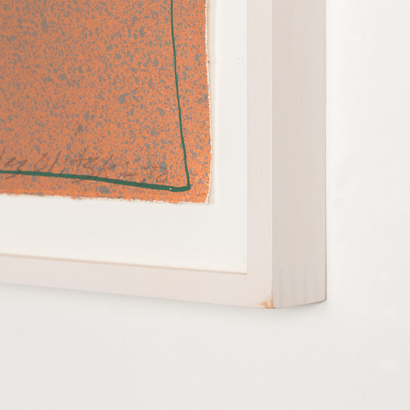 jules olitski graphic suite print multiple edition iconic colorfield color field painter orange 1970