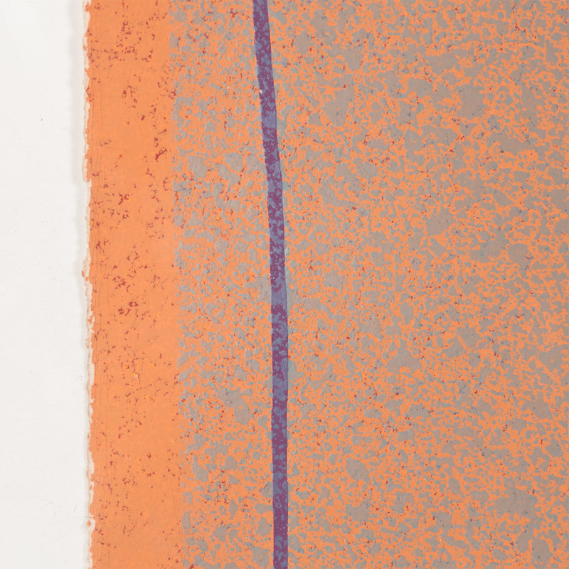 jules olitski graphic suite print multiple edition iconic colorfield color field painter orange 1970