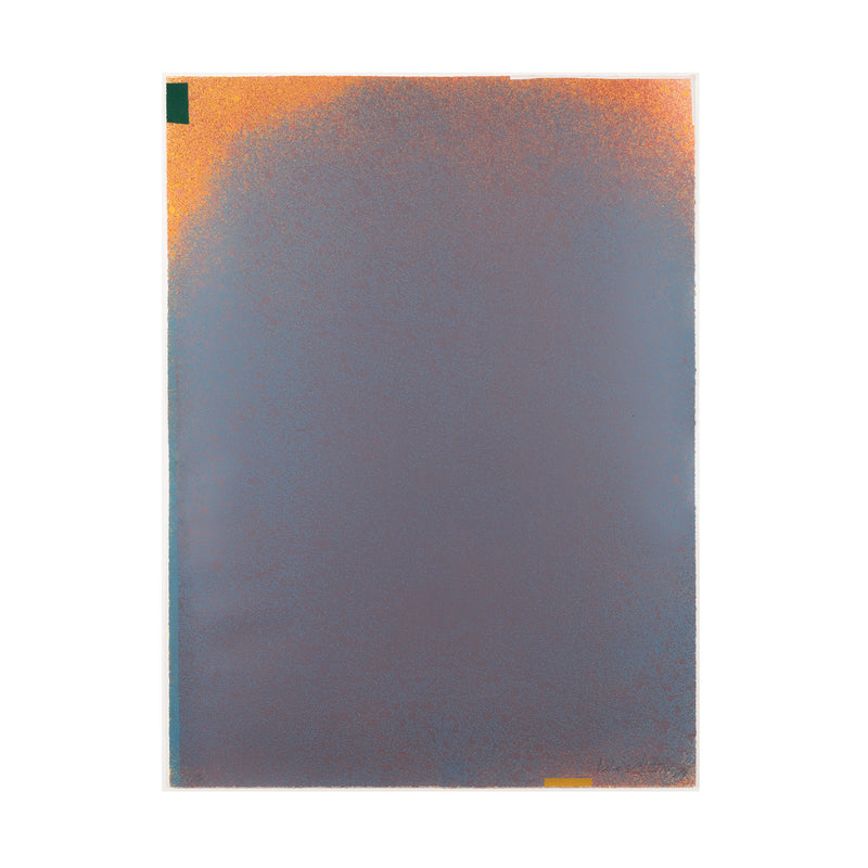 JULES OLITSKI "GRAPHIC SUITE I" (MAUVE/BLUE) SILKSCREEN 1970