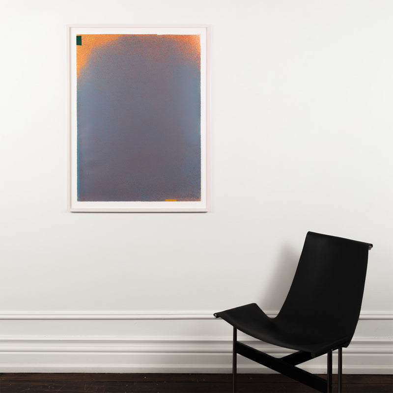 JULES OLITSKI "GRAPHIC SUITE I" (MAUVE/BLUE) SILKSCREEN 1970