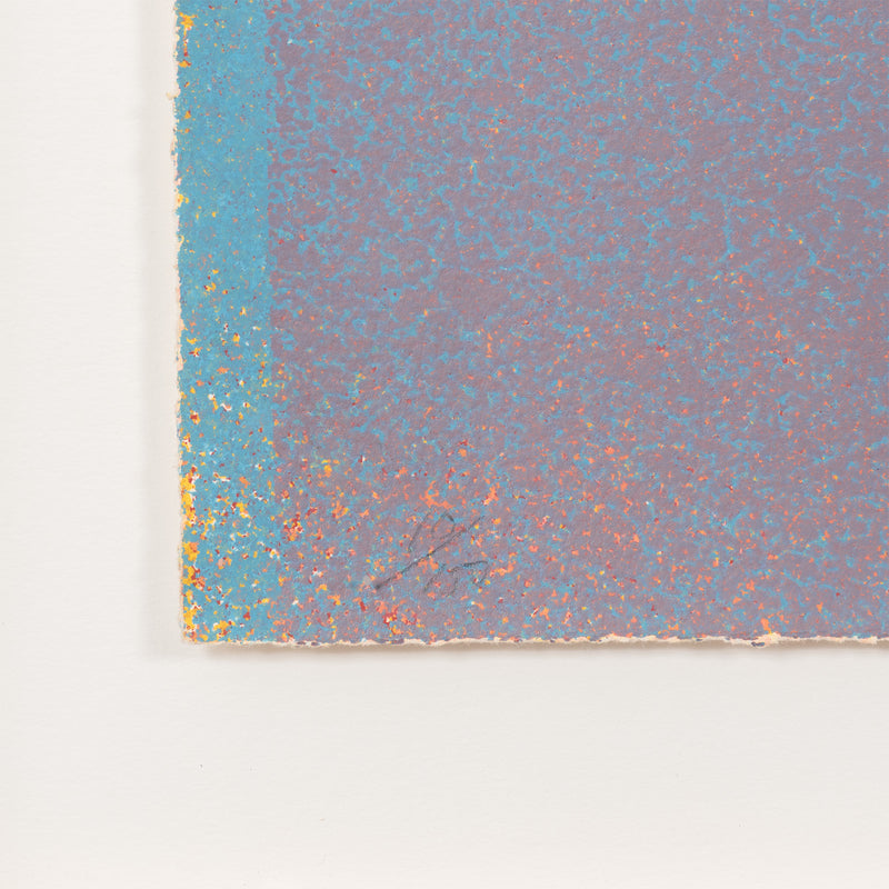 JULES OLITSKI "GRAPHIC SUITE I" (MAUVE/BLUE) SILKSCREEN 1970