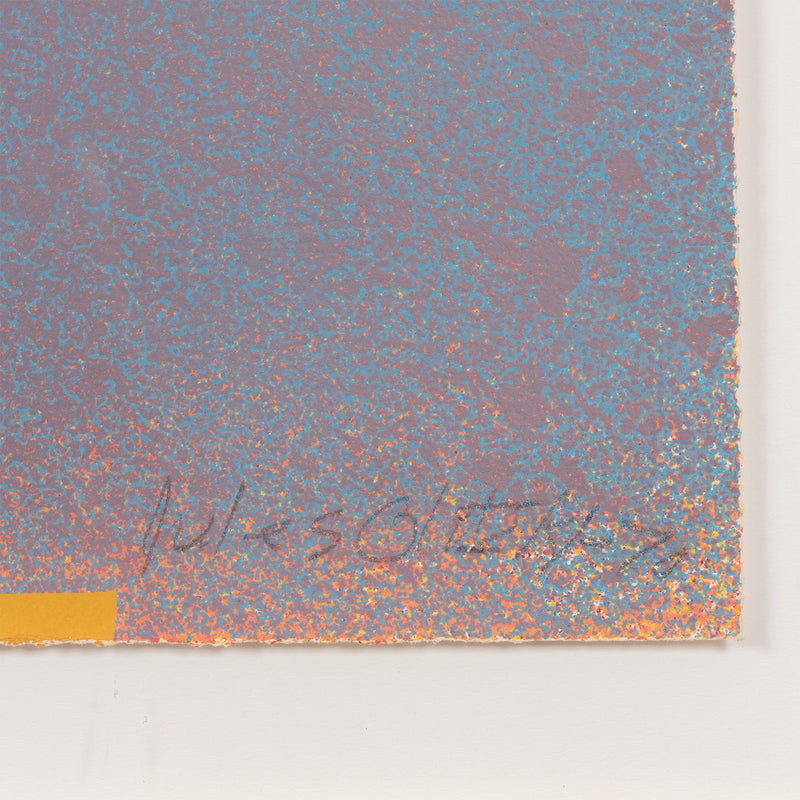 JULES OLITSKI "GRAPHIC SUITE I" (MAUVE/BLUE) SILKSCREEN 1970