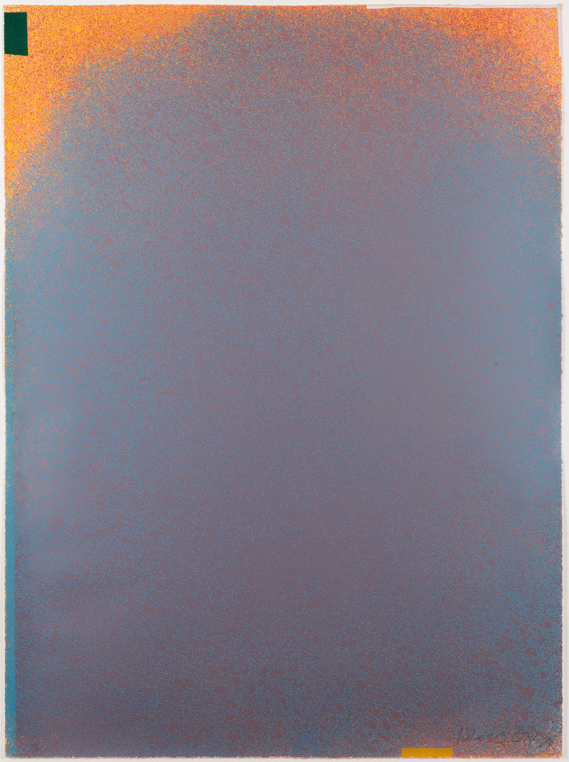 JULES OLITSKI "GRAPHIC SUITE I" (MAUVE/BLUE) SILKSCREEN 1970