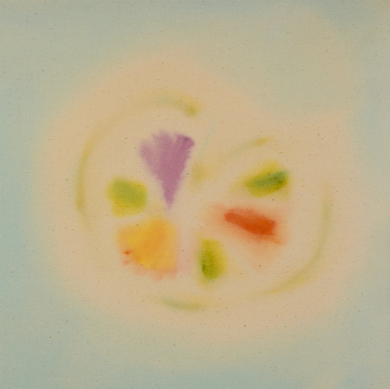 K.M. GRAHAM "AZURE 3 AND ONE" PAINTING, 1979