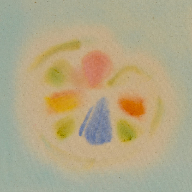 K.M. GRAHAM "AZURE 3 AND ONE" PAINTING, 1979