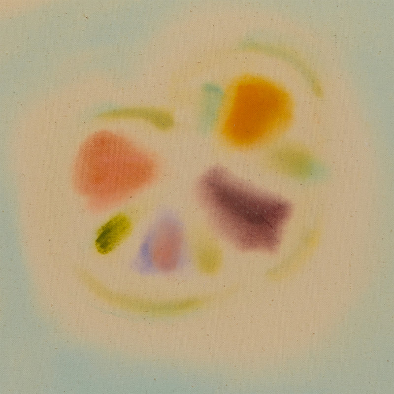 K.M. GRAHAM "AZURE 3 AND ONE" PAINTING, 1979