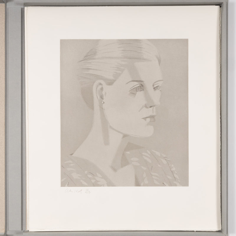 alex katz give me tomorrow portfolio prints carter ratcliff limited edition portraits and poems 1983 marlborough gallery inc iconic american artist printmaking full set