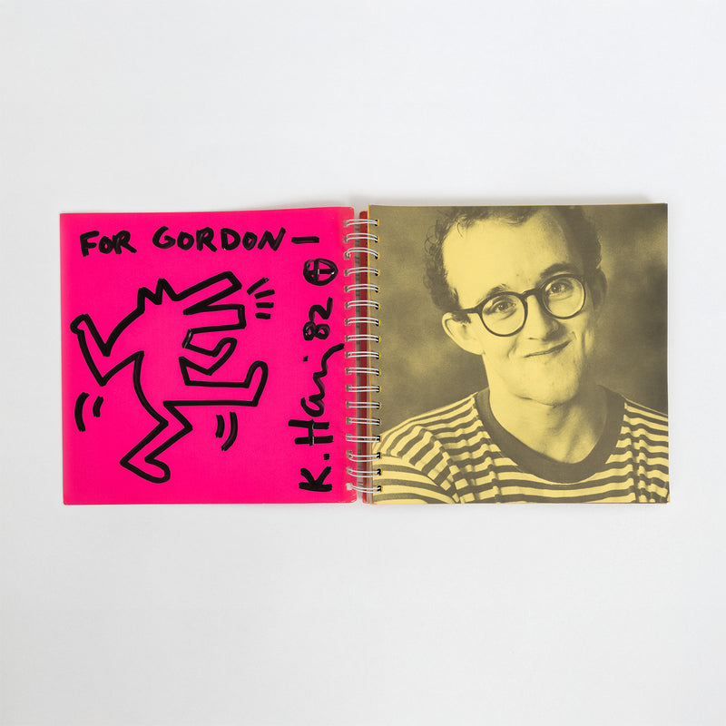 tony shafrazi gallery new york city nyc keith haring exhibition catalog catalogue original drawing graffiti artist american icon