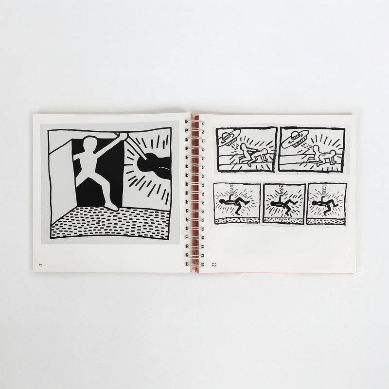 tony shafrazi gallery new york city nyc keith haring exhibition catalog catalogue original drawing graffiti artist american icon