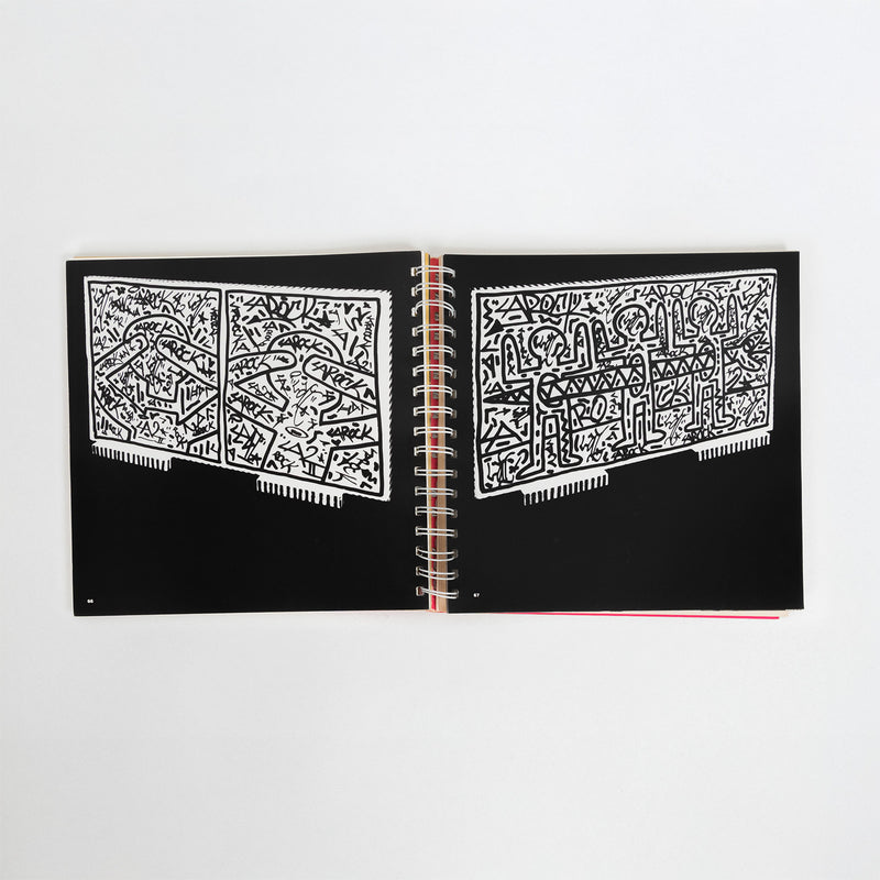 tony shafrazi gallery new york city nyc keith haring exhibition catalog catalogue original drawing graffiti artist american icon