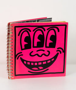 tony shafrazi gallery new york city nyc keith haring exhibition catalog catalogue original drawing graffiti artist american icon