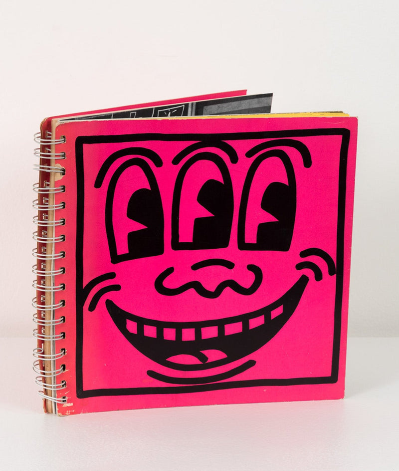 tony shafrazi gallery new york city nyc keith haring exhibition catalog catalogue original drawing graffiti artist american icon