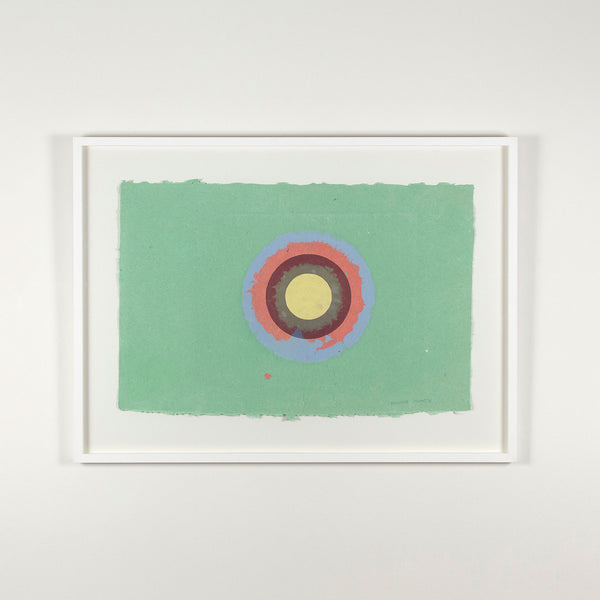 KENNETH NOLAND "SEA FOAM CIRCLE II", 1978